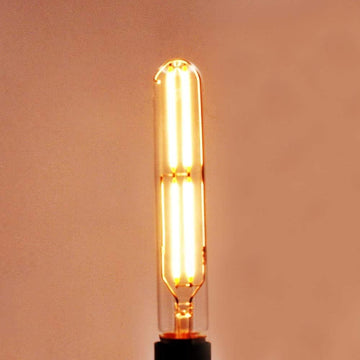 T10 LED Bulbs, Soft White 2700K, Tubular Light Bulb, Dimmable Edison LED Bulb 6W (60W Equivalent) 600lm, E26 Medium