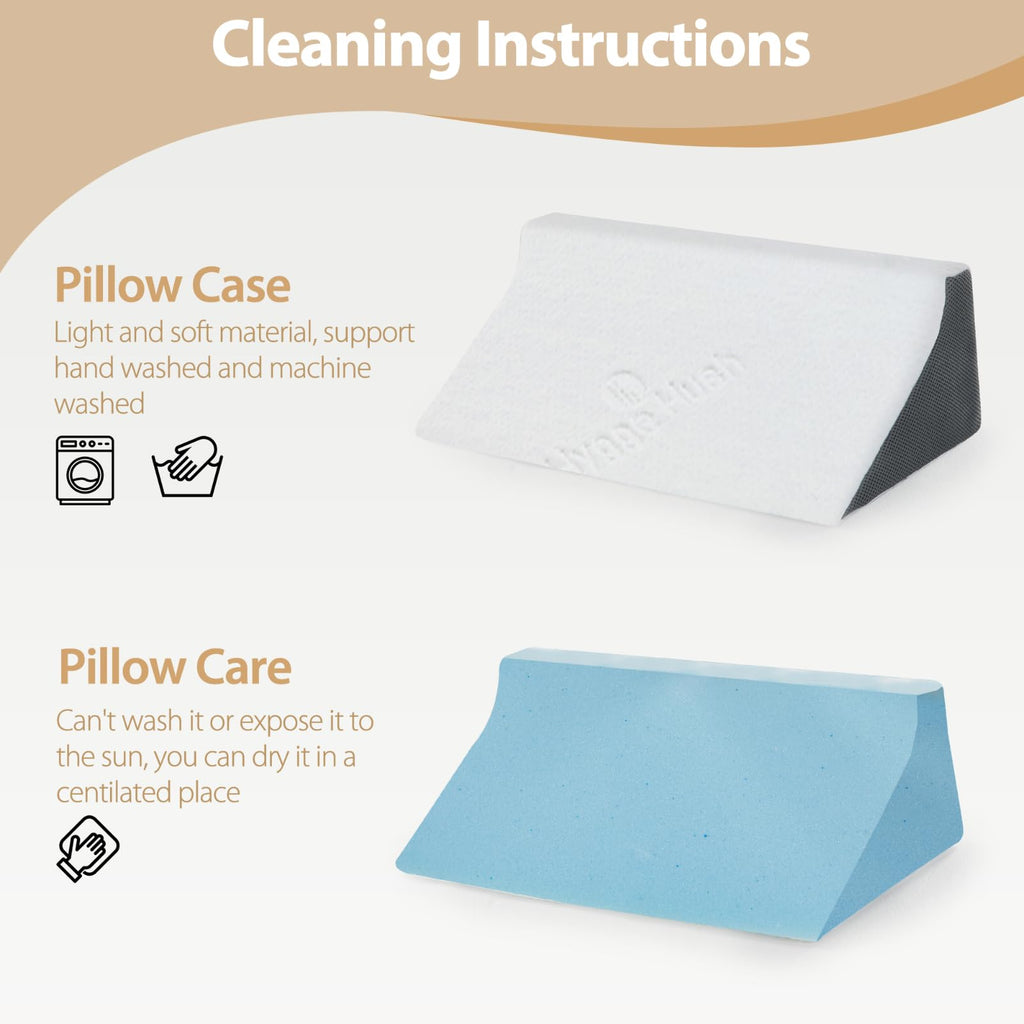 Body Wedge Pillow for Side Sleepers, Positioning Support