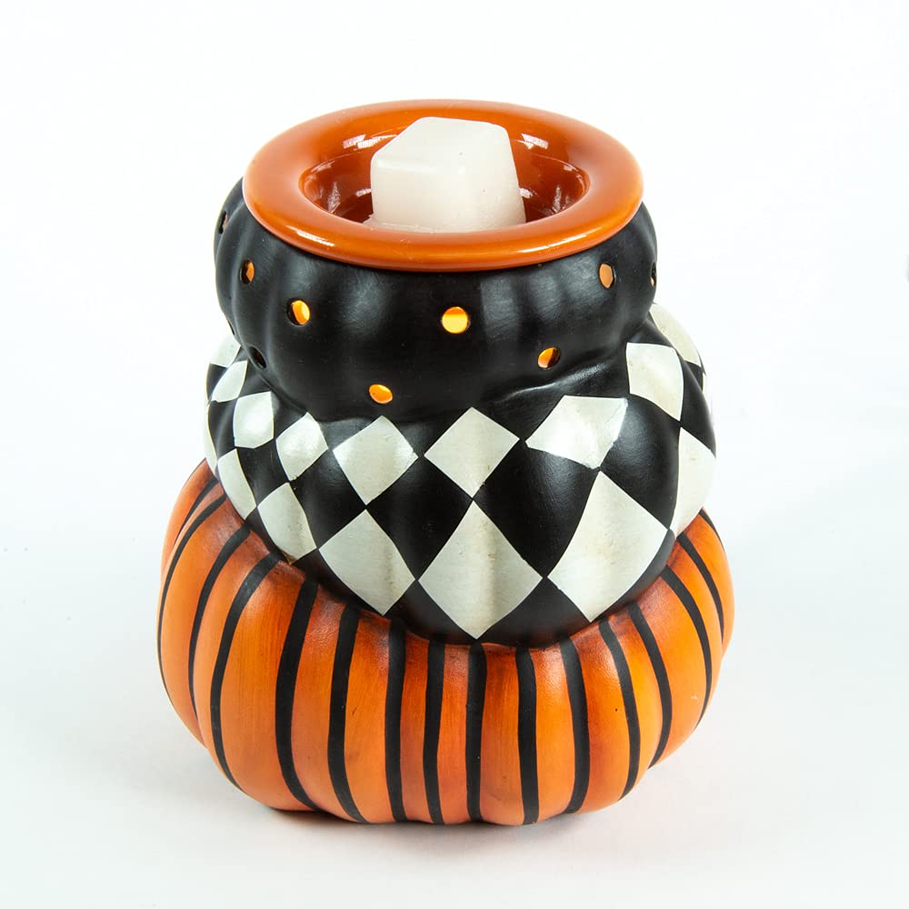 Tabitha Pumpkins Halloween Wax Warmer for Scented Wax Melts