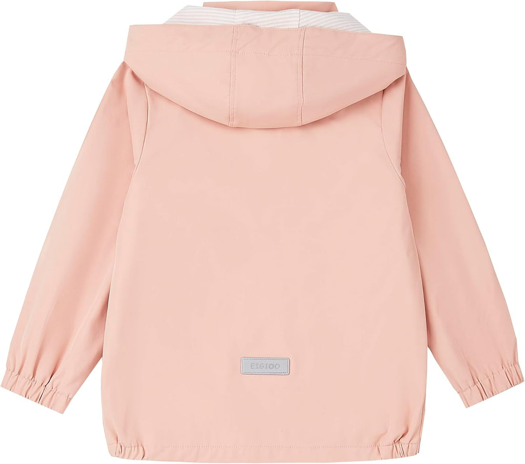 Boys Girls Soft lining Hooded Rain Jacket