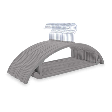 Velvet Hangers 30 Pack, Patented Rounded Shoulder Sweater Hangers