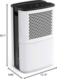 4500 Sq. Ft Dehumidifiers for Home, 70 Pints Dehumidifier for Basement with Drain Hose, Continuous Drainage