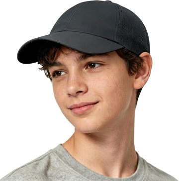 Kids Sports Baseball Cap for Boys Girls Lightweight UPF 50+ Sun Hat Quick Dry Breathable Youth Baseball Hat