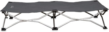 8025 Elevated Folding Pet Bed 47" Long, Charcoal