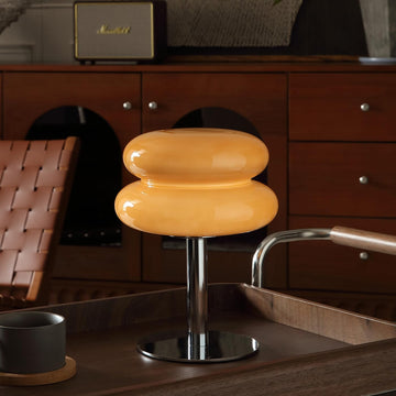 Table Lamp Small Mushroom Lamp, Mid Century Desk Lamps (Copper)