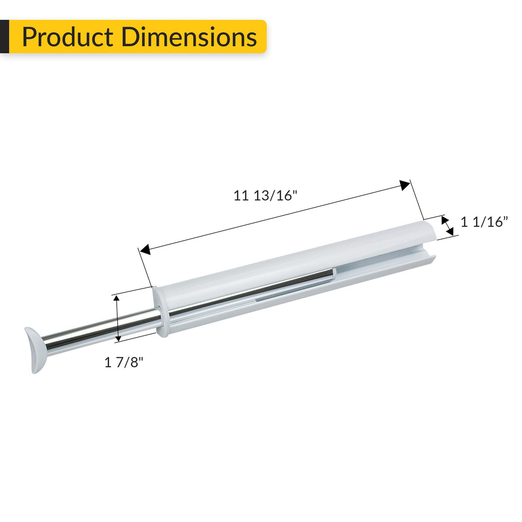 QIM9-003 Closet Valet, TAG Synergy Collection, 11 13/16" Length 11 13/16" For clothes hangers and hanging garment