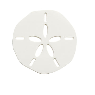 Sand Dollar Wall Decor Outdoor - Coastal PVC Beach House Wall Art, Waterproof Nautical Ocean Decor for Porch, Patio