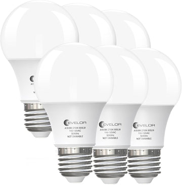 A19 LED Light Bulbs,60 Watt Equivalent,Soft Warm White 2700K