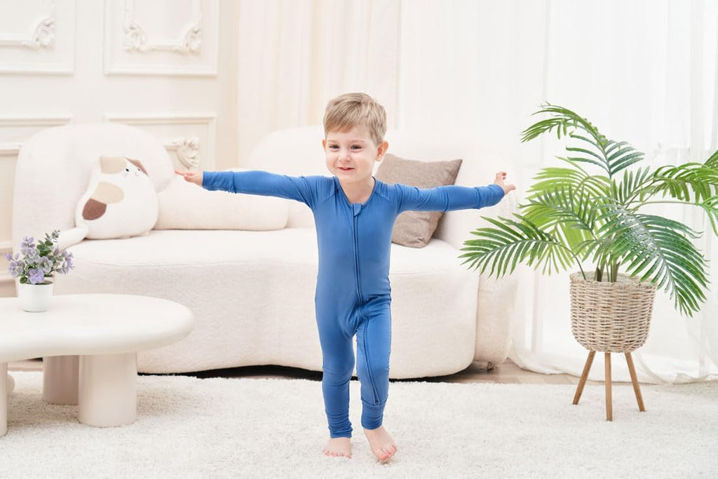 Viscose from Bamboo Footless Pajamas Boys Girls Zippy Pjs Sleep 'N Play Romper