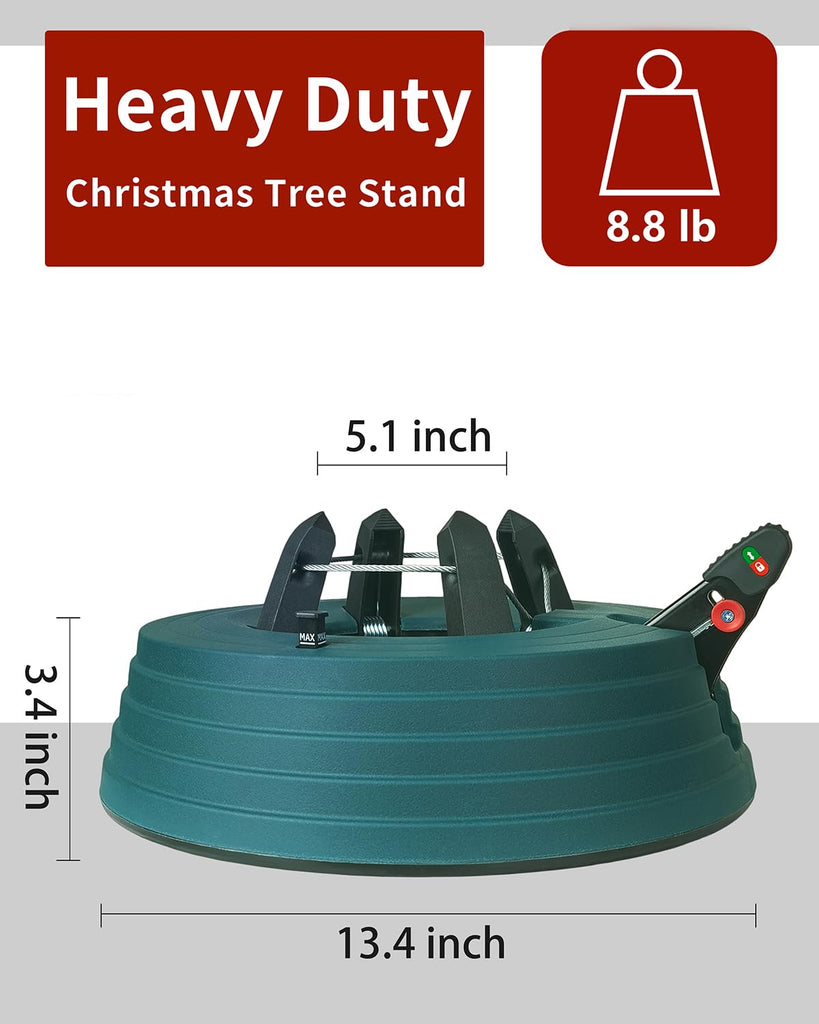 Christmas Tree Stand with Water Reservoir, for 6ft Tree (5.1" Trunk)