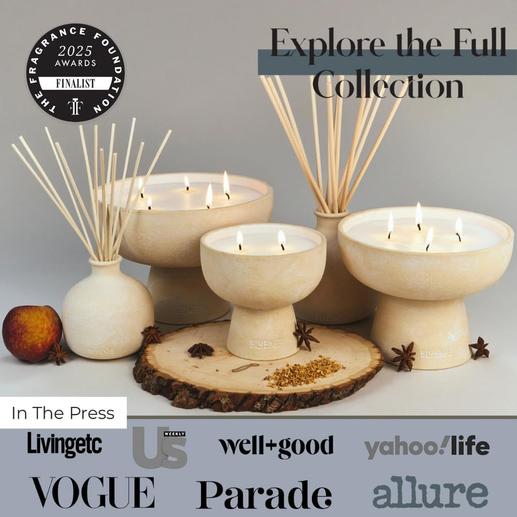 Wellness Refillable Diffuser, Calm - Osmanthus & Sandalwood - 5.92 fl oz