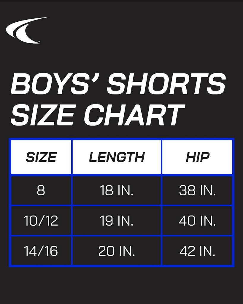 Boys Active Shorts 6 Pack Quick Dry Performance Basketball Shorts