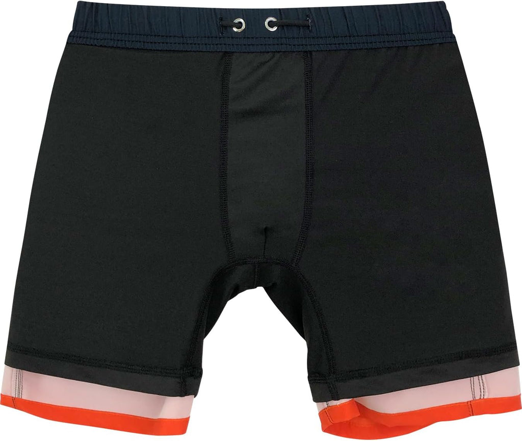Boys Swim Trunks with Compression Liner Quick Dry Swim Shorts with Pockets