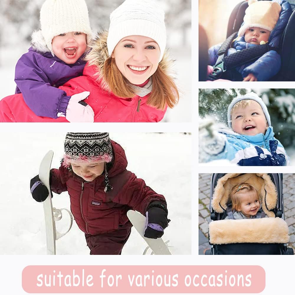 Infant Toddler Snowsuit Cute Baby Bear Suit Winter Coat Warm Hooded Jumpsuit for Boys Girls