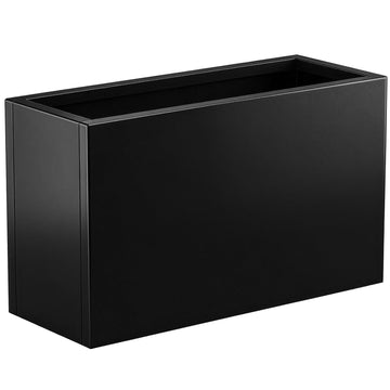 Metal Planter Box 30" x 12" x 16", Tall Rectangle Privacy Planter