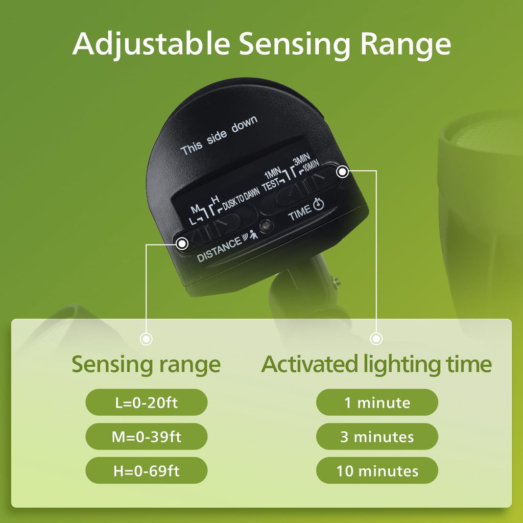 44W 3500/4200 lm LED Security Light Outdoor Motion Sensor/Dusk to Dawn, 5000K Daylight Flood Light, Waterproof, Dusk
