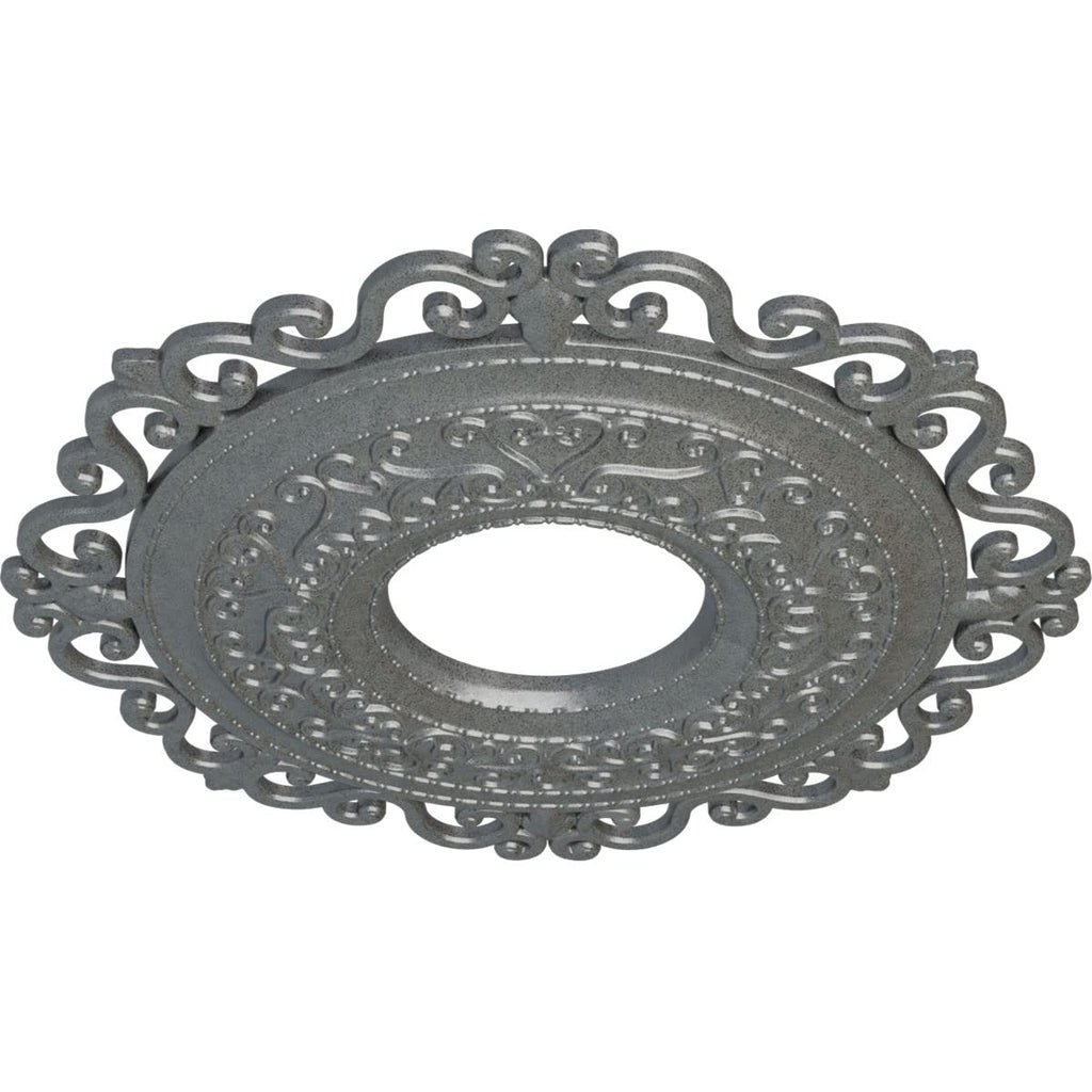 Orrington Ceiling Medallion, Platinum