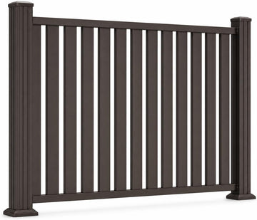 Metal Fence Panels for Outdoor Privacy Aluminum Alloy Customizable Fence Panels for Garden & Yard, 30 * 40