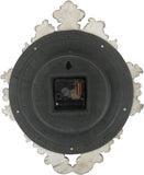 Hand Painted Resin Wall Clock,European Style Retro Vintage Clock Non