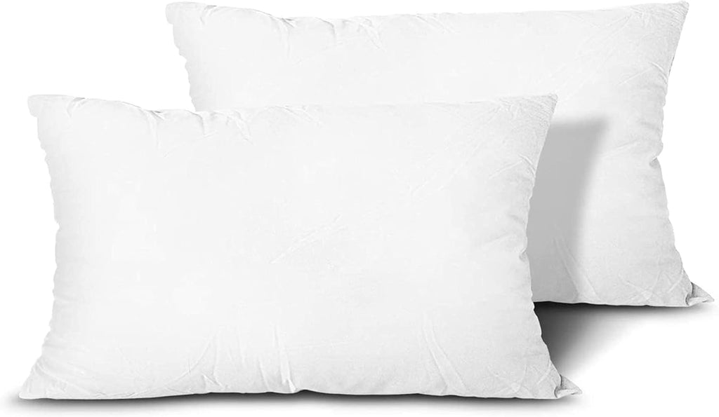 12x20 Throw Pillow Inserts, Soft Fluffy Down Alternative Throw Pillows for Couch, Pillow Forms 12 x 20 - Set of 2