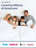 King, White Alternative Down Comforter - Warm, Lightweight & Breathable Hotel Quality Bedding Set for Men, Women