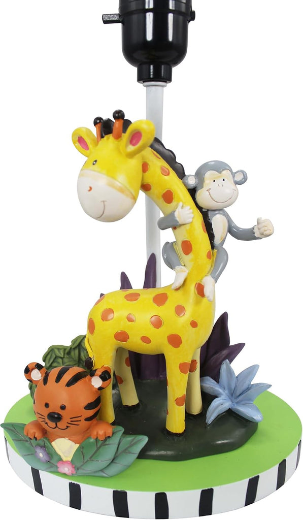 Sunny Safari Kids' Animals Table Lamp, Multicolor