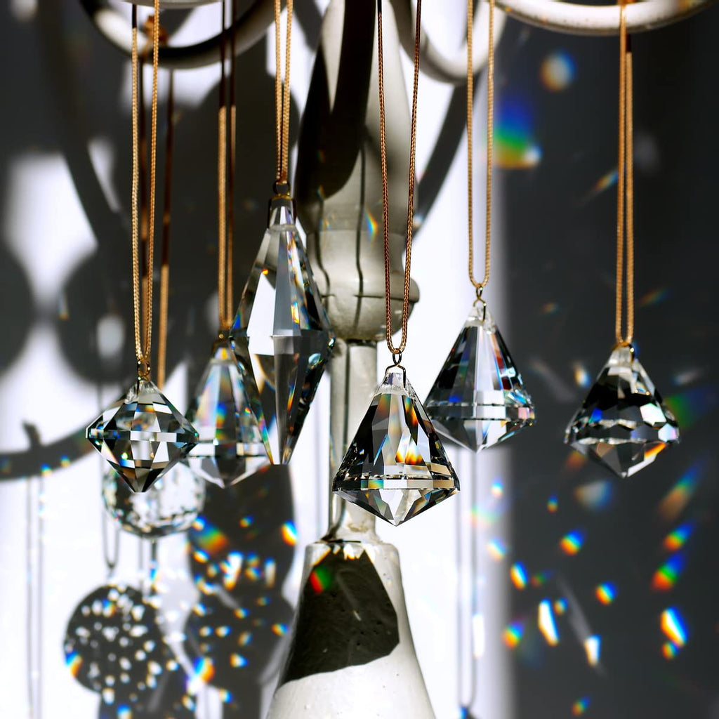 Crystal Chandelier Parts Sun Catcher Prism for Window
