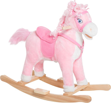 Kids Ride on Rocking Horse with Realistic Sounds for 3 Years Old