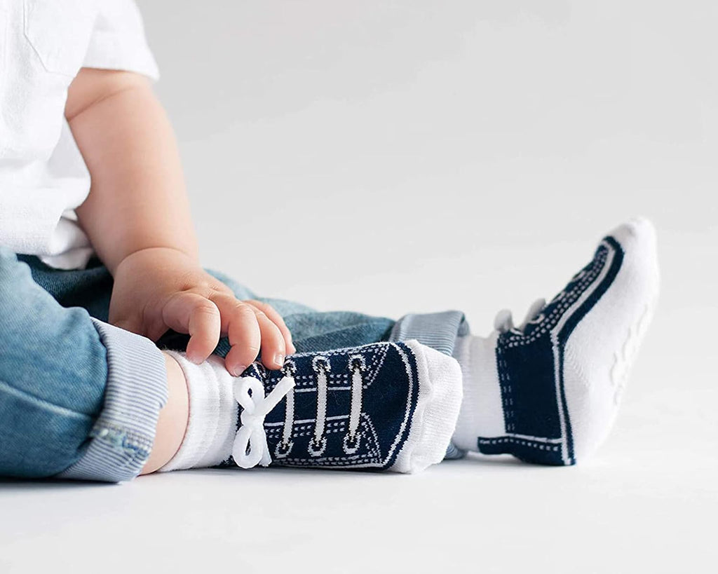 6 Pairs Baby Cotton Sneaker Newborn Ankle Sock Toddler Crew Walkers Bootie Infant Slippers Socks