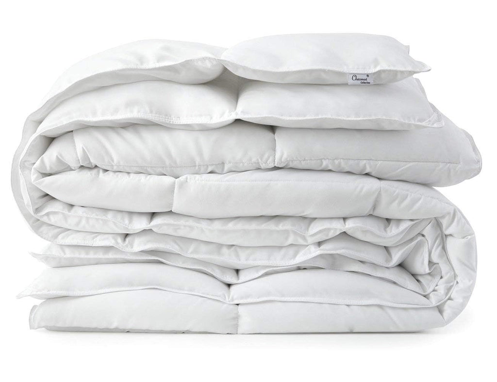 Full Size All Season Duvet Insert, Heavyweight Quilted Fluffy Bed Comforter with Corner Tabs