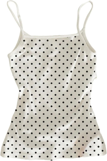Girl's Striped Cami Tops Spaghetti Strap Tank Top Summer Camisole