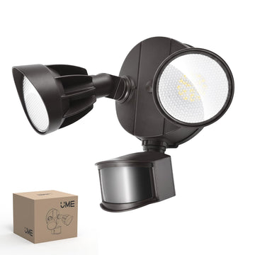 44W 4200 lm LED Security Light Outdoor w/PIR Motion Sensor, 5000K Daylight Flood Light, IP65 Waterproof, Dusk to