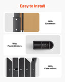 10 x 10 ft Outdoor Pergola, Arched Top Metal Pergola, Retrac - Image 5