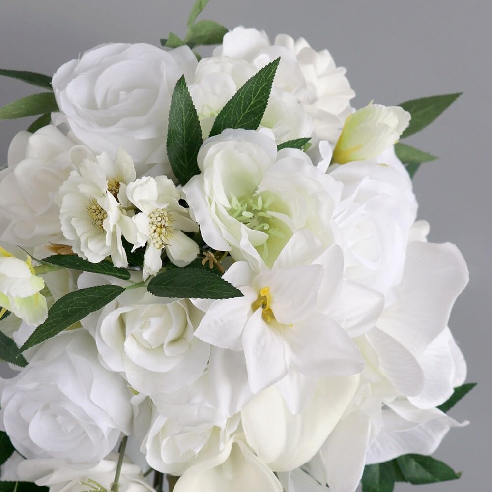 Wedding Bouquets Artificial Calla Lily Orchid Flowers Wedding Bouquets for Bride Bridesmaid Holding Flower Faux