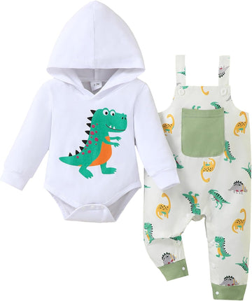 Baby Boy Clothes Newborn Outfit Long Sleeves Infant Romper Fall Winter Jumpsuit Animals Overalls Pants