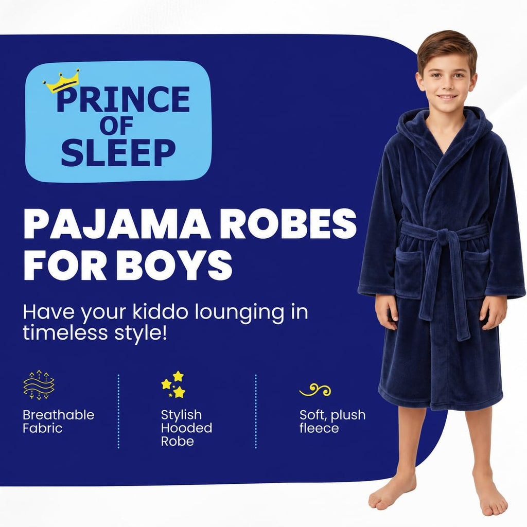 Fleece Robe Robes for Boys