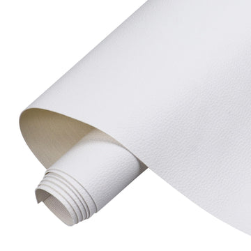 Upholstery Vinyl Fabric Marine Waterproof Leather Material 55"×300" Faux Leather Sheets 0.6mm Thick