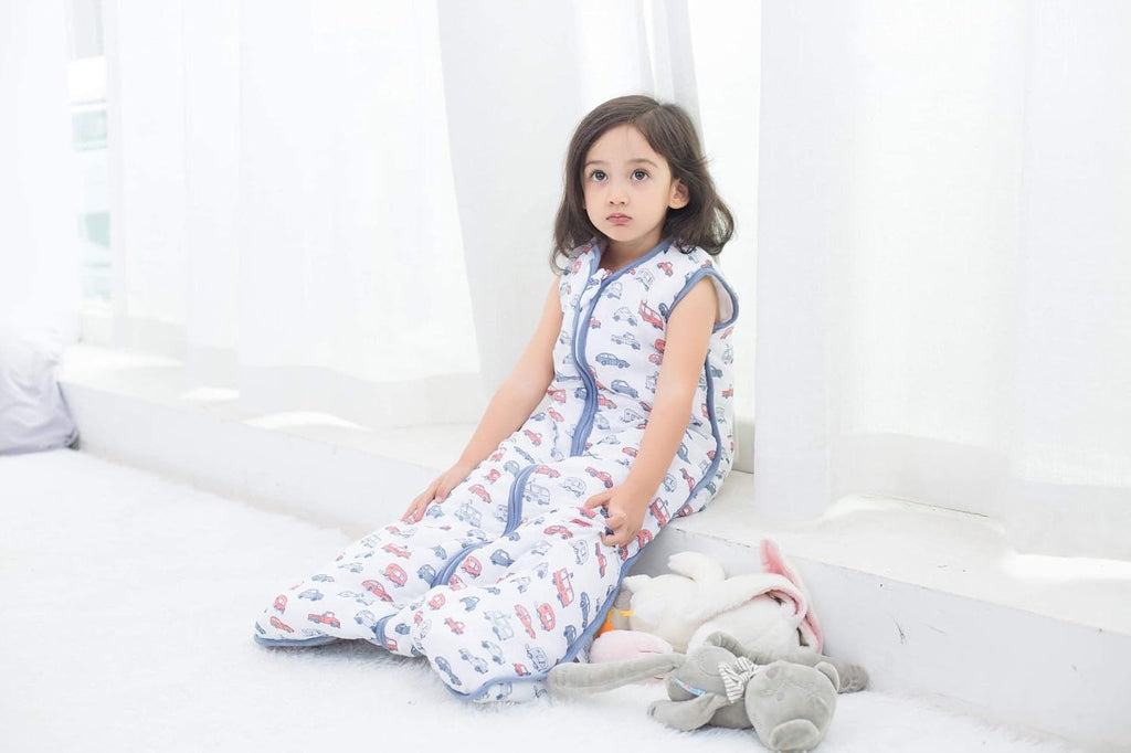 Toddler Sleep Sack 2.5 TOG, 70% Rayon from Bamboo and 30% Cotton Baby Wearable Blanket Winter 2.5 TOG Sleeping Sacks