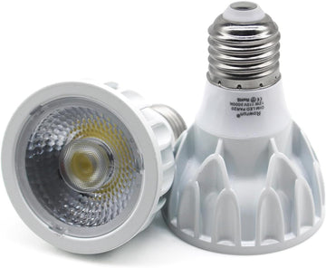 PAR20 E26 Dimmable COB Bulb 12W 4000K Neutral White Can Light 2 Pack