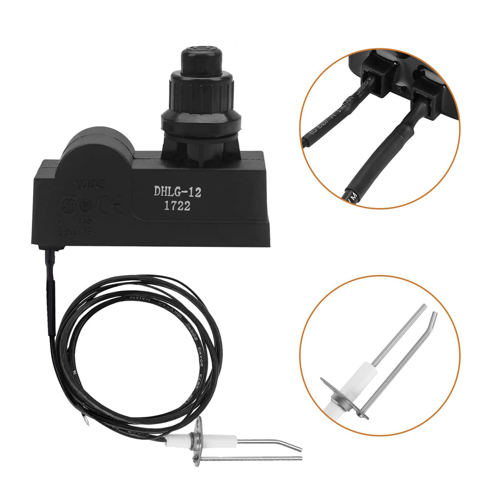 Gas Fireplace Fire Pit Flame Failure Safety Control Valve Kit and Assembly Fire Pit Igniter, Fire Pit Thermocouple