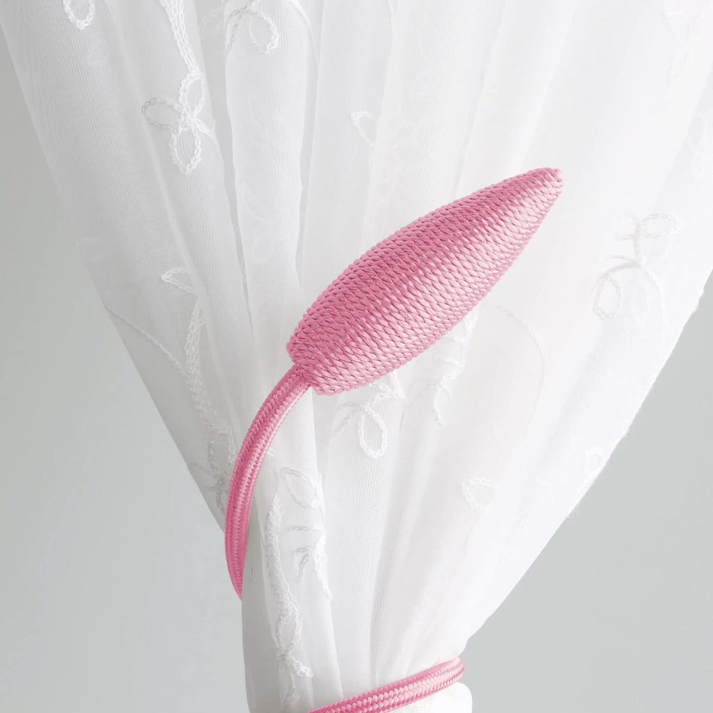 Curtain Tiebacks Clips Creative Window Drape Twist Tie Backs European Style Custom Made Curtain Holders - 2 Pieces
