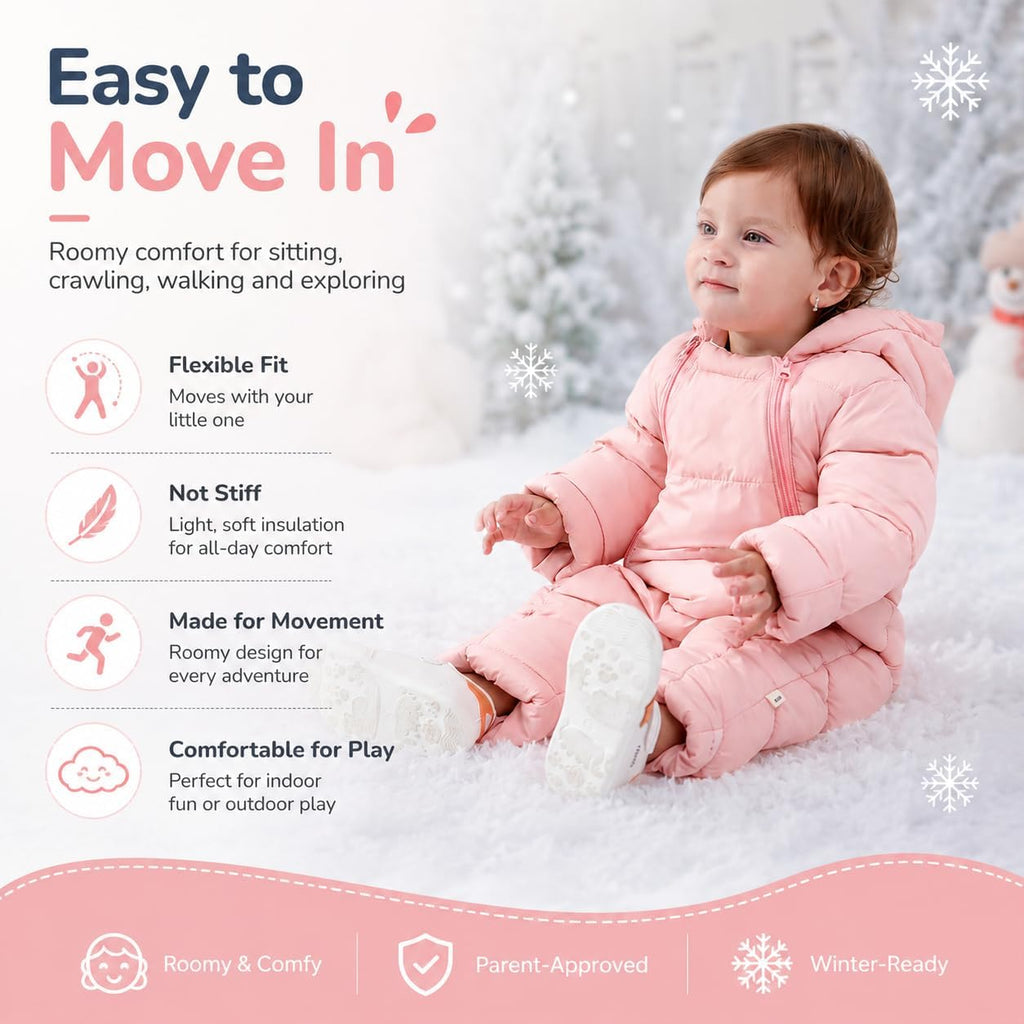 Baby Boys Snowsuit Baby Girls Winter Coat Toddler Clothes