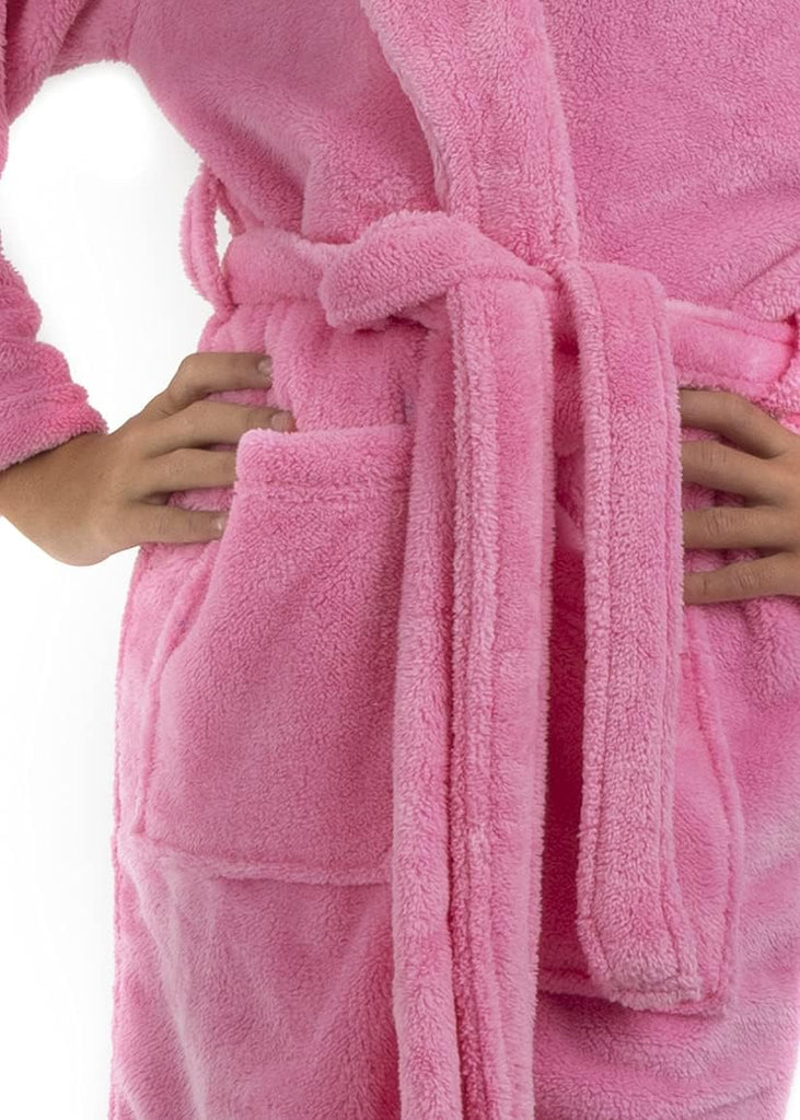 Personalized Name Custom Kids Microfiber Fleece Robe