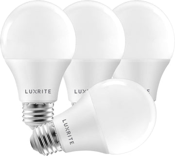A19 LED Bulb 75W Equivalent, 1100 Lumens, 2700K Warm White, Dimmable Standard LED Light Bulbs 11W, Enclosed Fixture