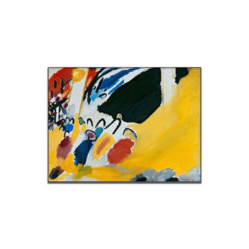 Wassily Kandinsky Canvas Wall Art - Impression Iii Art Poster - Abstract Art Painting Printed Picture - Famous