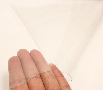 Clear Vinyl Fabric 54" Wide Sold By The Yard (8 Gauge)