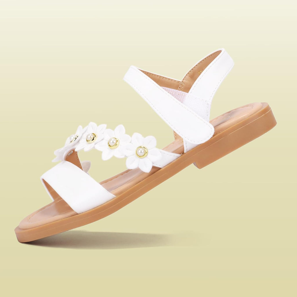 Girls Sandals Open Toe Summer Flats Dress Shoes