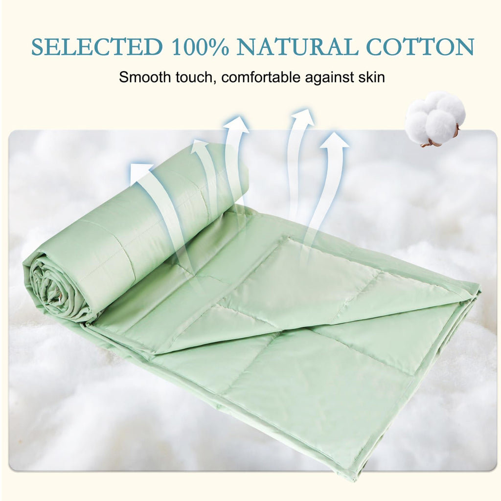 Summer Lightweight Wool Comforter - Breathable & Thin Duvet Insert for Hot Sleepers, 100% Australian Lamb Wool