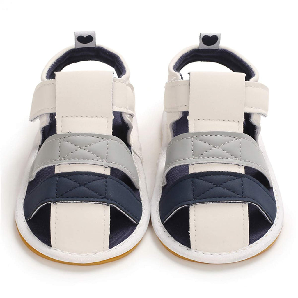Infant Baby Boys Girls Summer Sandals Non Slip Soft Sole Toddler First Walker Crib Shoes