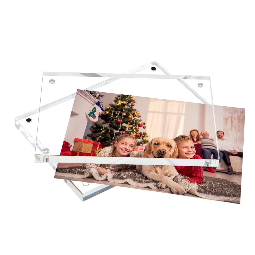 8.5x11 Picture Frame 3 Pack, Clear Certificate Document Photo Frame